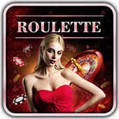 Meja roulette JILI dengan roda berputar